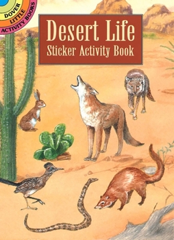Paperback Desert Life Sticker Activity Book