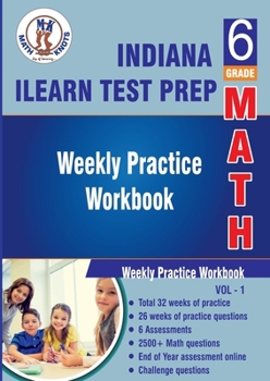 Paperback Mississippi Academic Assessment Program (MAAP) Test Prep : 6th Grade Math : Weekly Practice WorkBook Volume 1: Multiple Choice and Free Response | ... (Mississippi State Test Prep by Math-Knots) Book