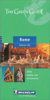 Hardcover Michelin Green Guide Rome Book