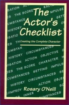 Paperback The Actor's Checklist: Creating the Complete Character Book