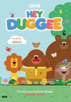 DVD Hey Dugee: We Love Animals Badge & Other Stories Book