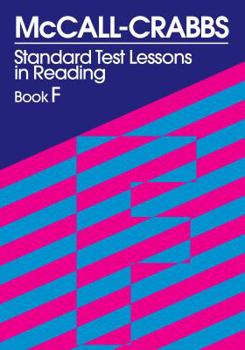 Paperback McCall-Crabbs Standard Test Lessons in Reading, Book F Book