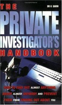 Hardcover Private Investigators Hndbk Book