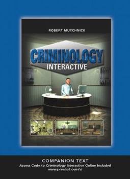 Paperback Criminology Interactive: Companion Text Book