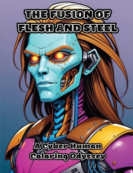 The Fusion of Flesh and Steel: A Cyber Human Coloring Odyssey