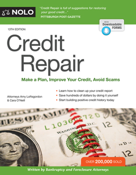 Paperback Credit Repair: Make a Plan, Improve Your Credit, Avoid Scams Book