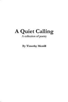 Paperback A Quiet Calling Book