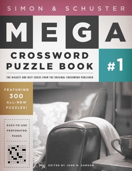 Paperback Simon & Schuster Mega Crossword Puzzle Book #1 Book