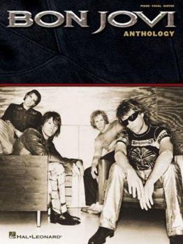 Paperback Bon Jovi - Anthology Piano, Vocal and Guitar Chords Book