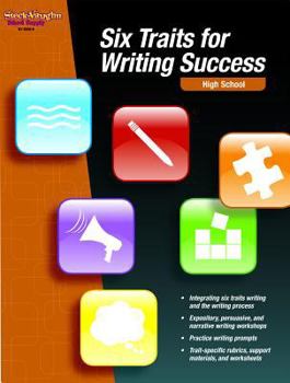 Paperback Six Traits for Writing Success: Reproducible High School Book