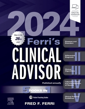 Hardcover Ferri's Clinical Advisor 2024 Book