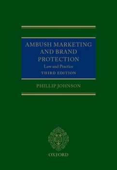 Hardcover Ambush Marketing and Brand Protection Book