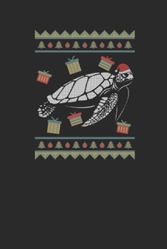 Ugly Christmas Turtle: Blank Lined Notebook (6" x 9" - 120 pages) ~ Christmas Themed Notebook for Daily Journal, Diary, and Gift