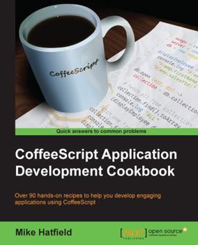 Paperback CoffeeScript Application Development Cookbook Book