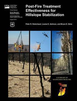 Paperback Post-Fire Treatment Effectiveness for Hillslope Stabilization Book