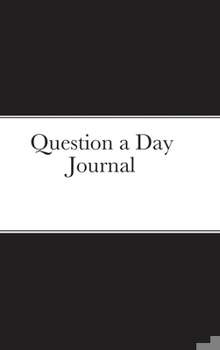 Hardcover Question a Day Journal Book