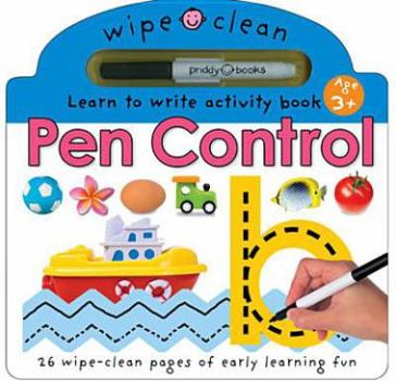 Hardcover Pen Control Book