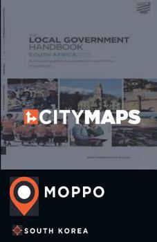 Paperback City Maps Moppo South Korea Book