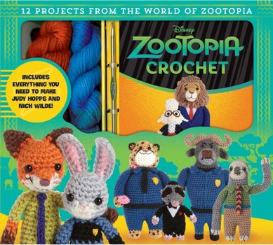 Paperback Zootopia Crochet Book