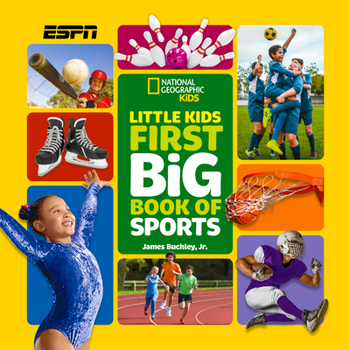 Hardcover National Geographic Little Kids First Big Book of Sports Book