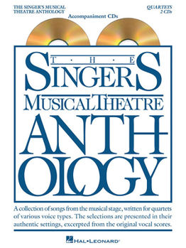 Paperback Singer's Musical Theatre Anthology Quartets Book