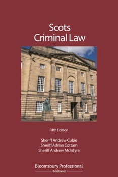 Paperback Scots Criminal Law Book