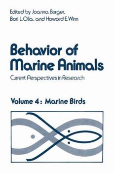 Hardcover Behavior of Marine Animals: Current Perspectives in Research. Marine Birds Book