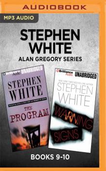 MP3 CD Stephen White Alan Gregory Series: Books 9-10: The Program & Warning Signs Book