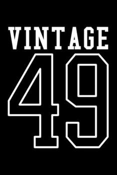 Vintage: Dot Grid Journal, Diary, Notebook, 6x9 inches with 120 Pages.