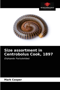 Paperback Size assortment in Centrobolus Cook, 1897 Book