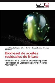 Paperback Biodiesel de aceites residuales de fritura [Spanish] Book