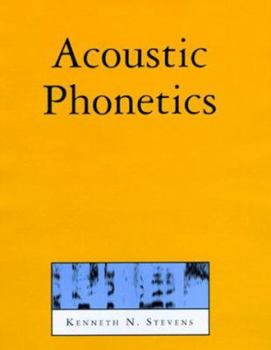 Hardcover Acoustic Phonetics (Current Studies in Linguistics) Book