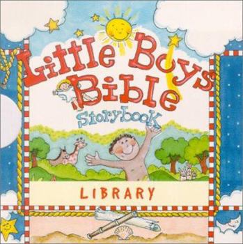Paperback Little Boys Bible Storybook Library Book