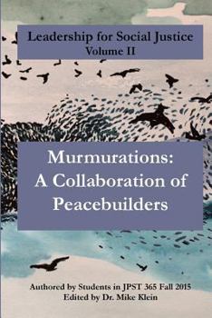 Paperback Murmurations: A Collaboration of Peacebuilders Book