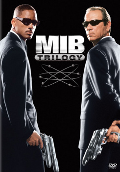 DVD Men In Black / Men In Black II / Men In Black 3 Book