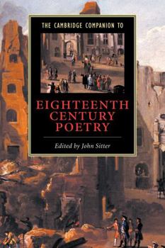 The Cambridge Companion to Eighteenth-Century Poetry - Book  of the Cambridge Introductions to Literature