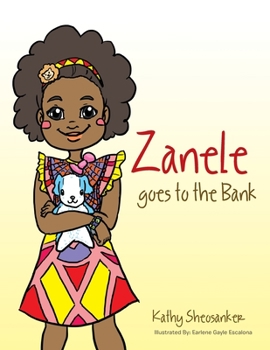 Paperback Zanele goes to the Bank Book