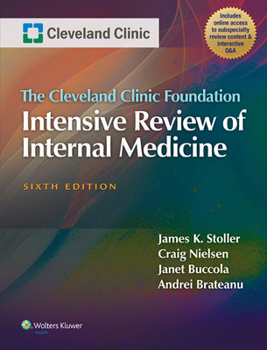 Paperback The Cleveland Clinic Foundation Intensive Review of Internal Medicine Book