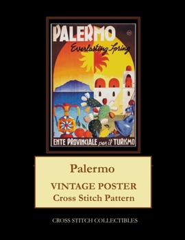 Paperback Palermo: Vintage Poster Cross Stitch Pattern Book
