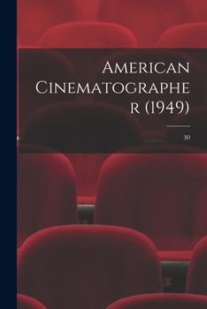 Paperback American Cinematographer (1949); 30 Book