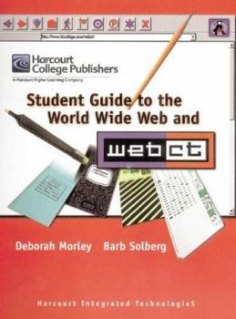 Paperback Student's Guide to the World Wide Web and Webct Book