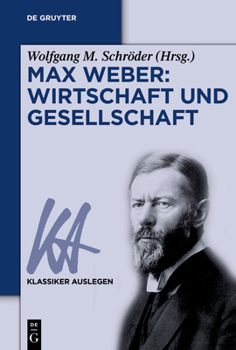 Paperback Max Weber: Wirtschaft Und Gesellschaft [German] Book