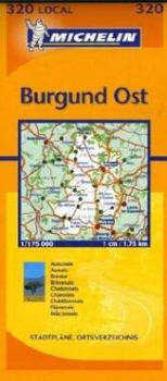 Map Michelin Local France Cote-D'Or/Saone-Et-Loire Book