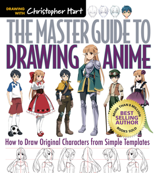 Paperback Master Guide to Drawing Anime: How to Draw Original Characters from Simple Templates Book