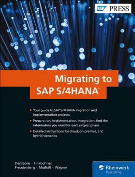 Hardcover Migrating to SAP S/4hana Book