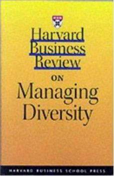 Paperback Harvard Business Review on Managing Diversity Book