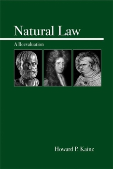 Paperback Natural Law: A Reevaluation Book