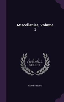 Hardcover Miscellanies, Volume 1 Book