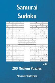 Paperback Samurai Sudoku - Medium 200 vol. 2 Book