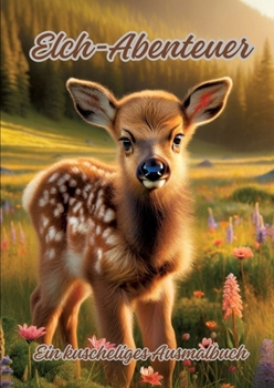Paperback Elch-Abenteuer: Ein kuscheliges Ausmalbuch [German] Book